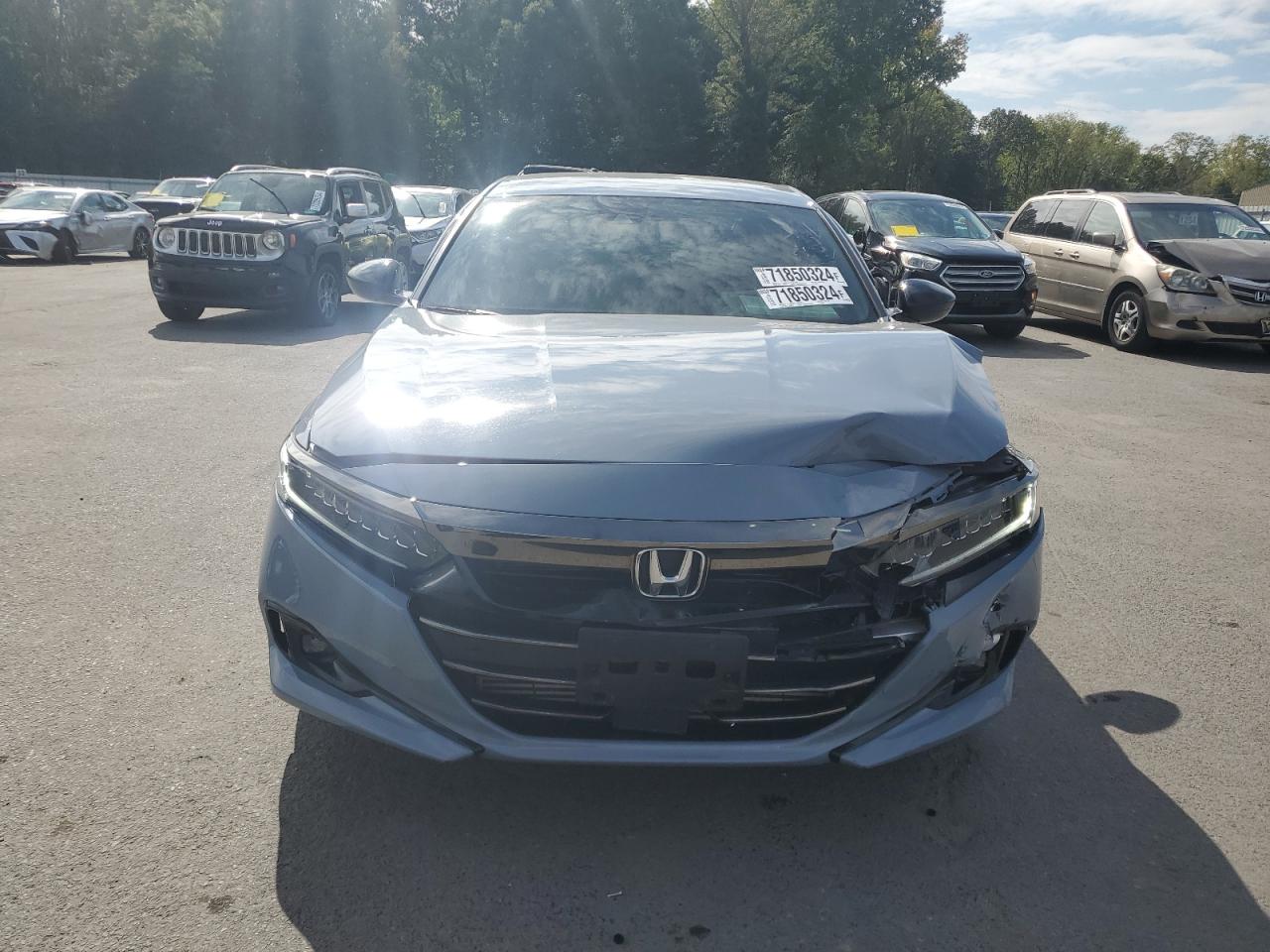 2022 HONDA ACCORD SPORT VIN:1HGCV1F39NA036407