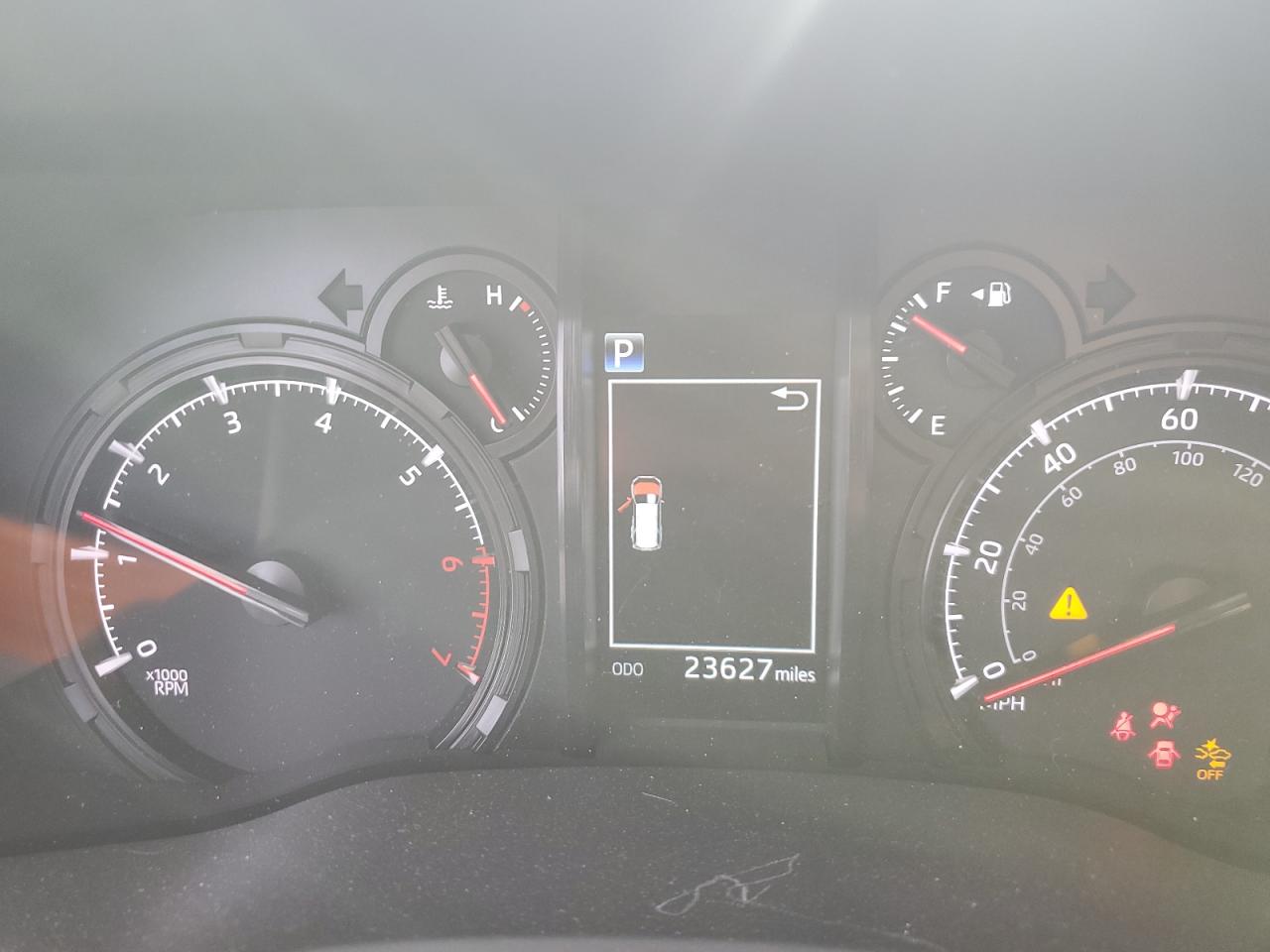 2022 TOYOTA 4RUNNER TRAIL VIN:JTETU5JR0N6075292