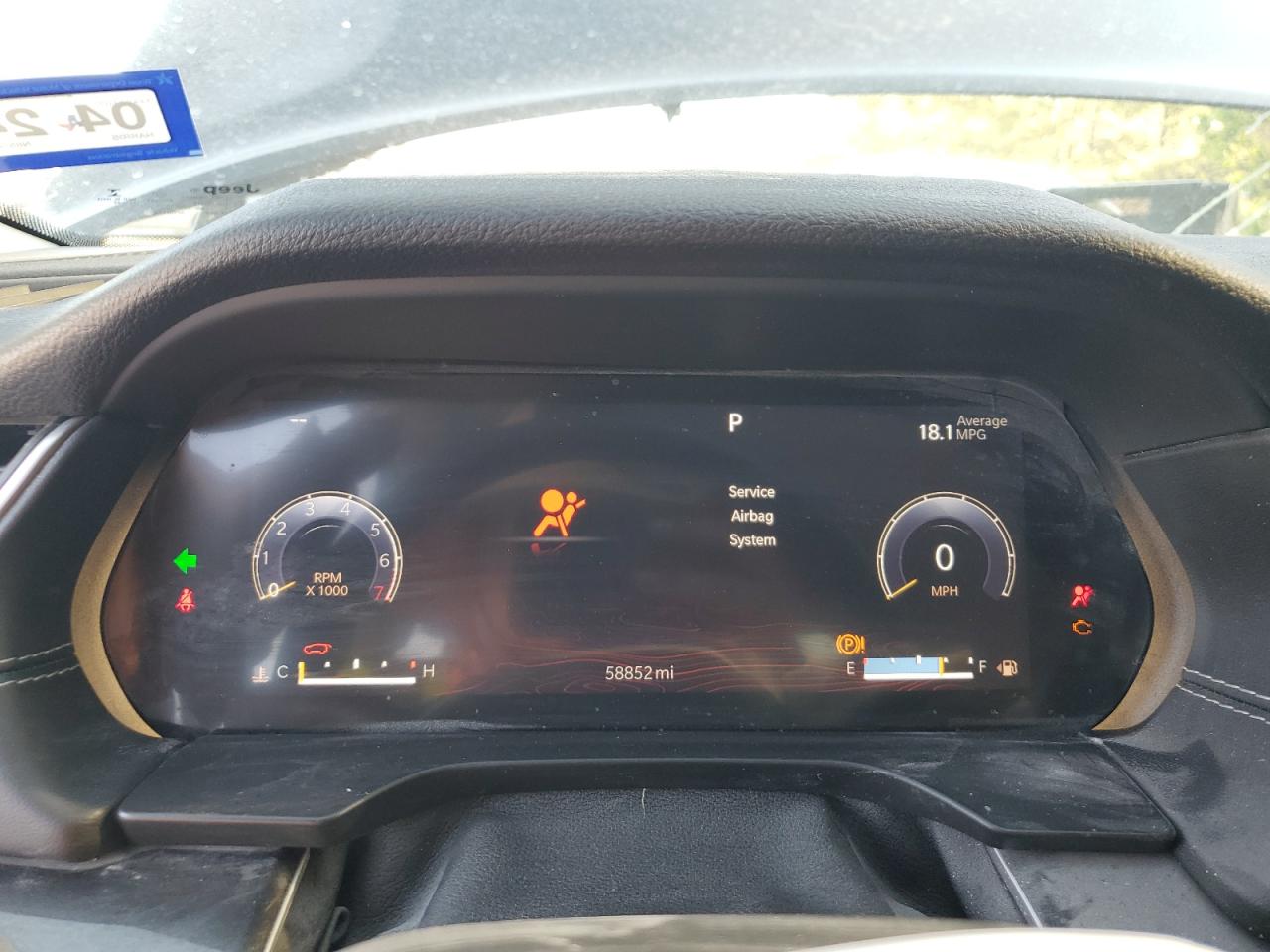 2022 JEEP GRAND CHEROKEE LAREDO VIN:1C4RJGAG2N8574634
