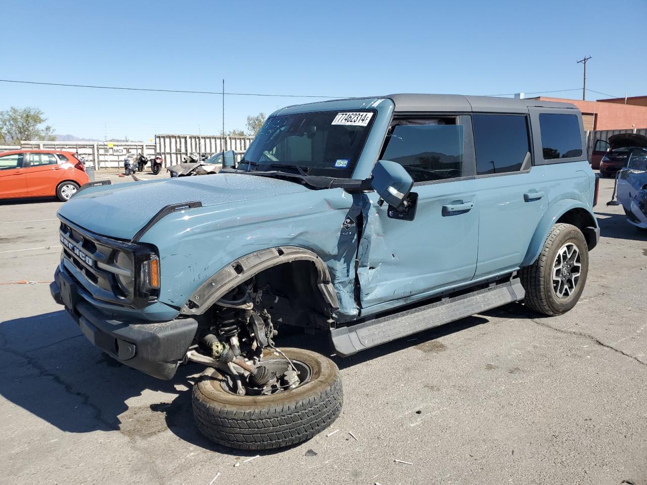 2022 FORD BRONCO BASE VIN:1FMEE5BP2NLB65791