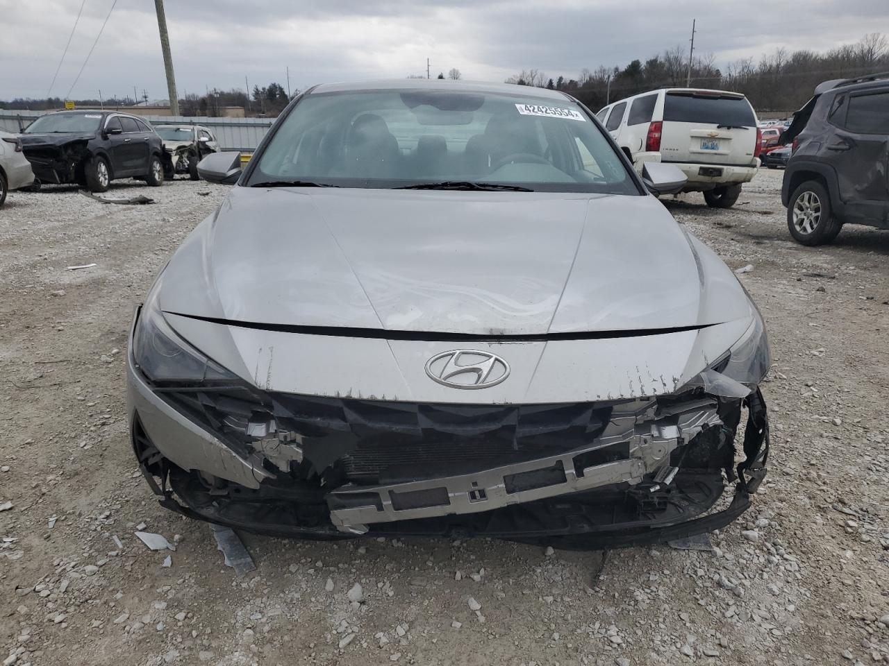 2022 HYUNDAI ELANTRA SEL VIN:5NPLM4AG1NH085252