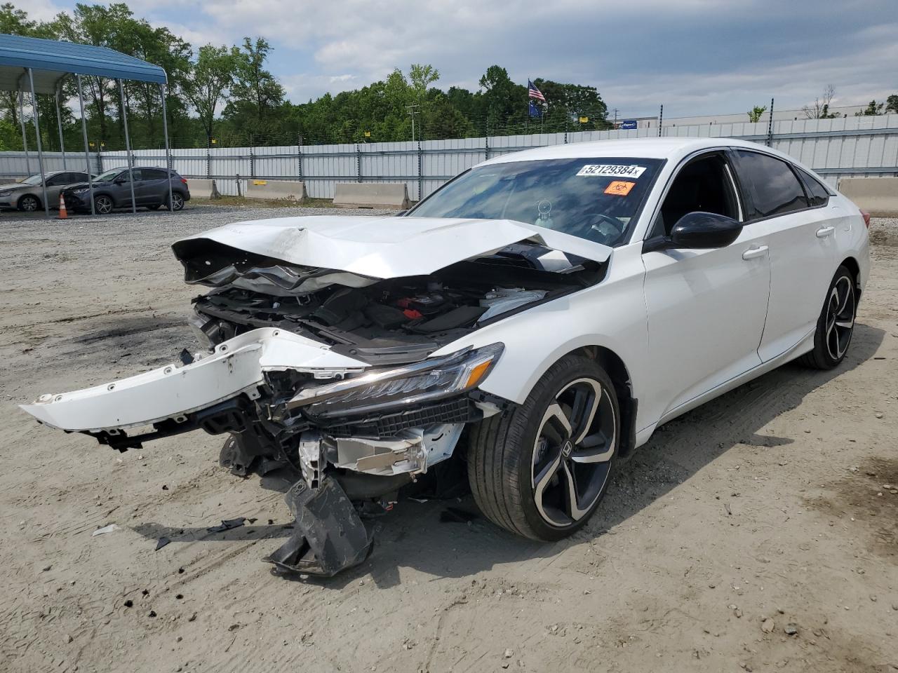 2022 HONDA ACCORD SPORT VIN:1HGCV1F30NA123144