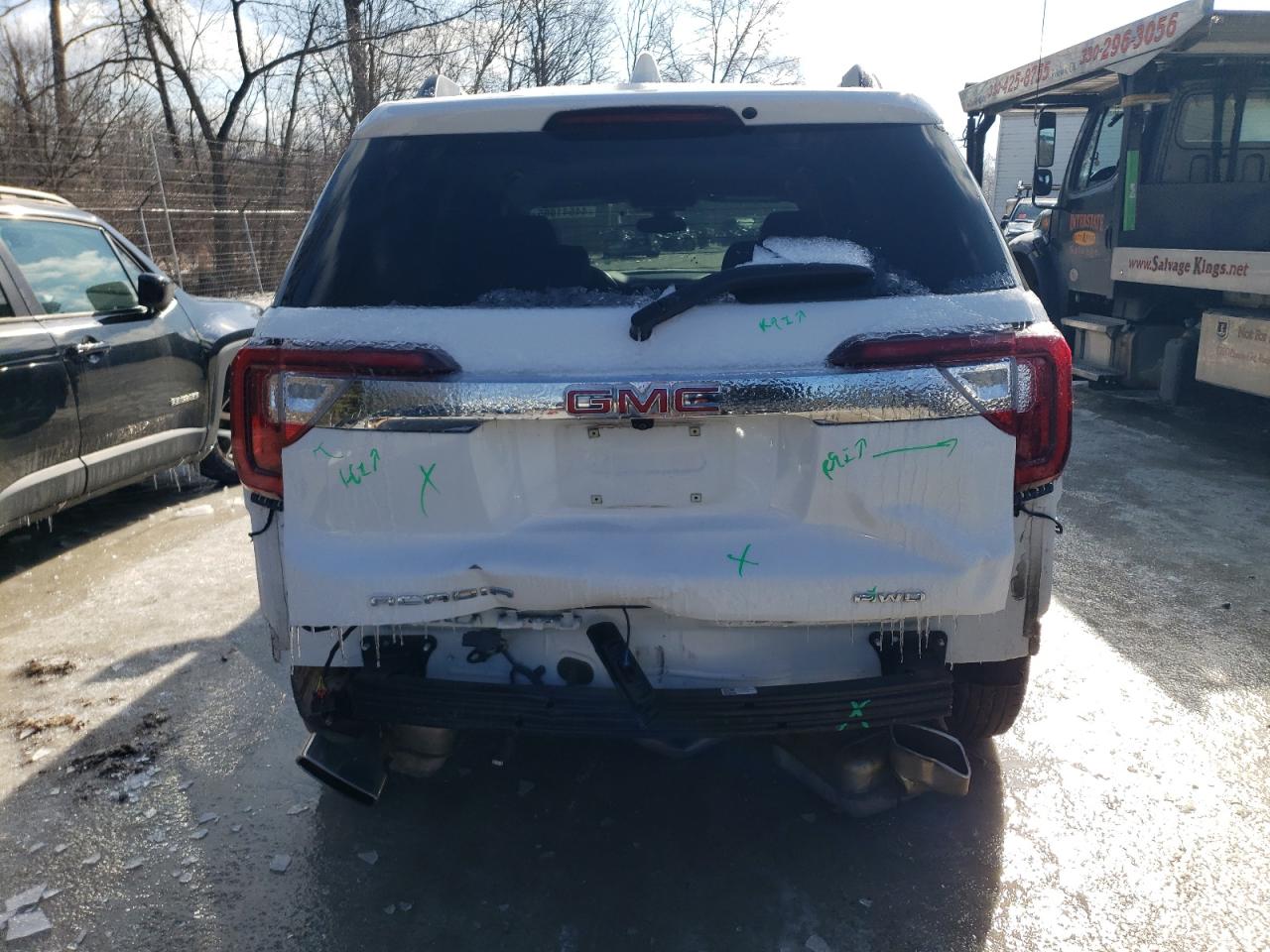 2022 GMC ACADIA SLT VIN:1GKKNUL46NZ140660