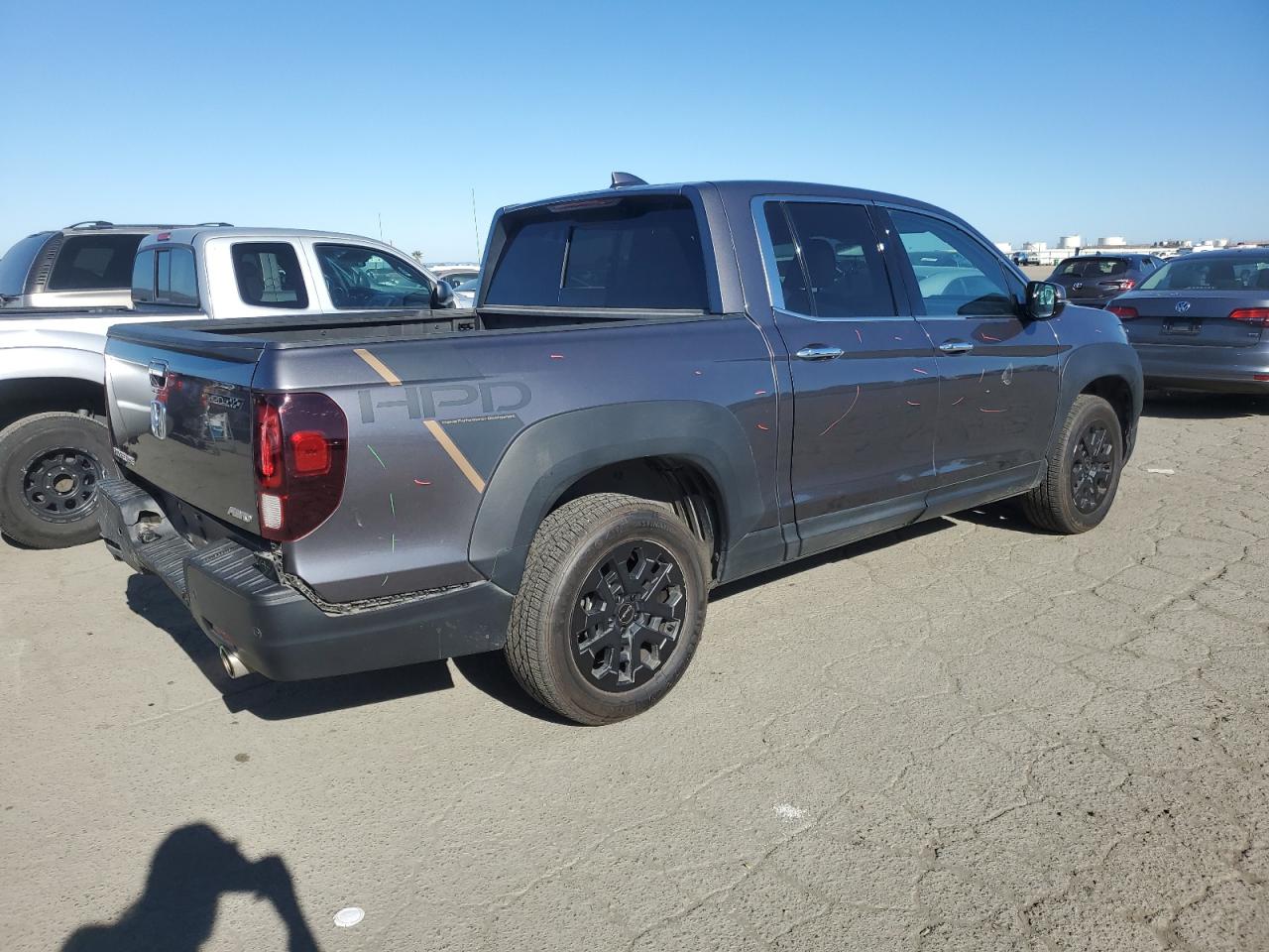 2023 HONDA RIDGELINE RTL-E VIN:5FPYK3F74PB019446