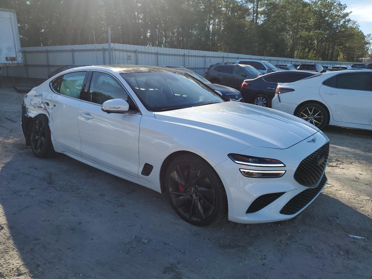 2022 GENESIS G70 BASE VIN:KMTG54TE1NU082773