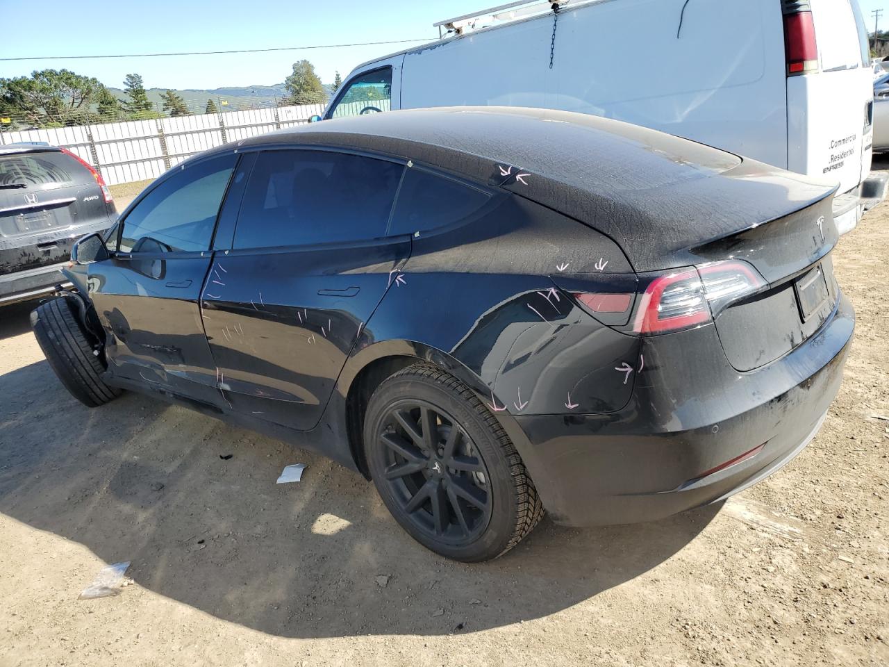 2022 TESLA MODEL 3  VIN:5YJ3E1EB0NF139343