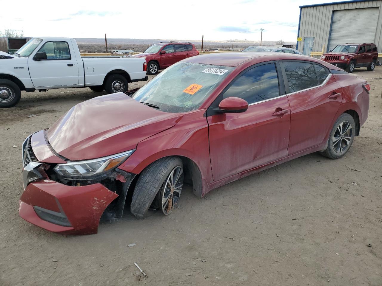 2022 NISSAN SENTRA SV VIN:3N1AB8CV8NY293067