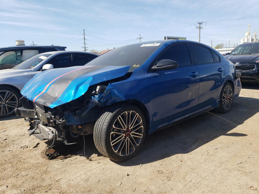2022 KIA FORTE GT VIN:3KPF44AC6NE439281
