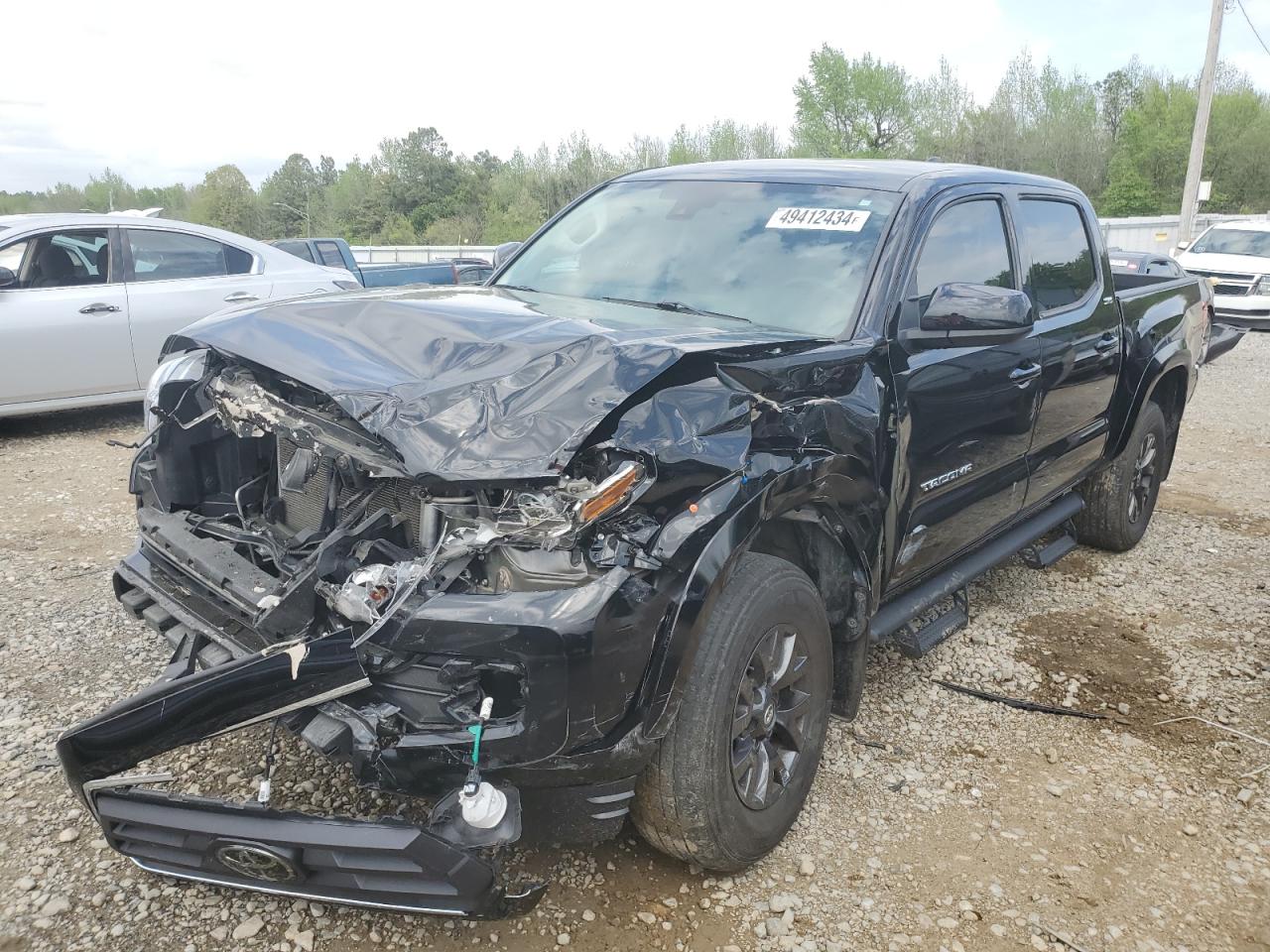 2022 TOYOTA TACOMA DOUBLE CAB VIN:3TYAX5GN1NT053720