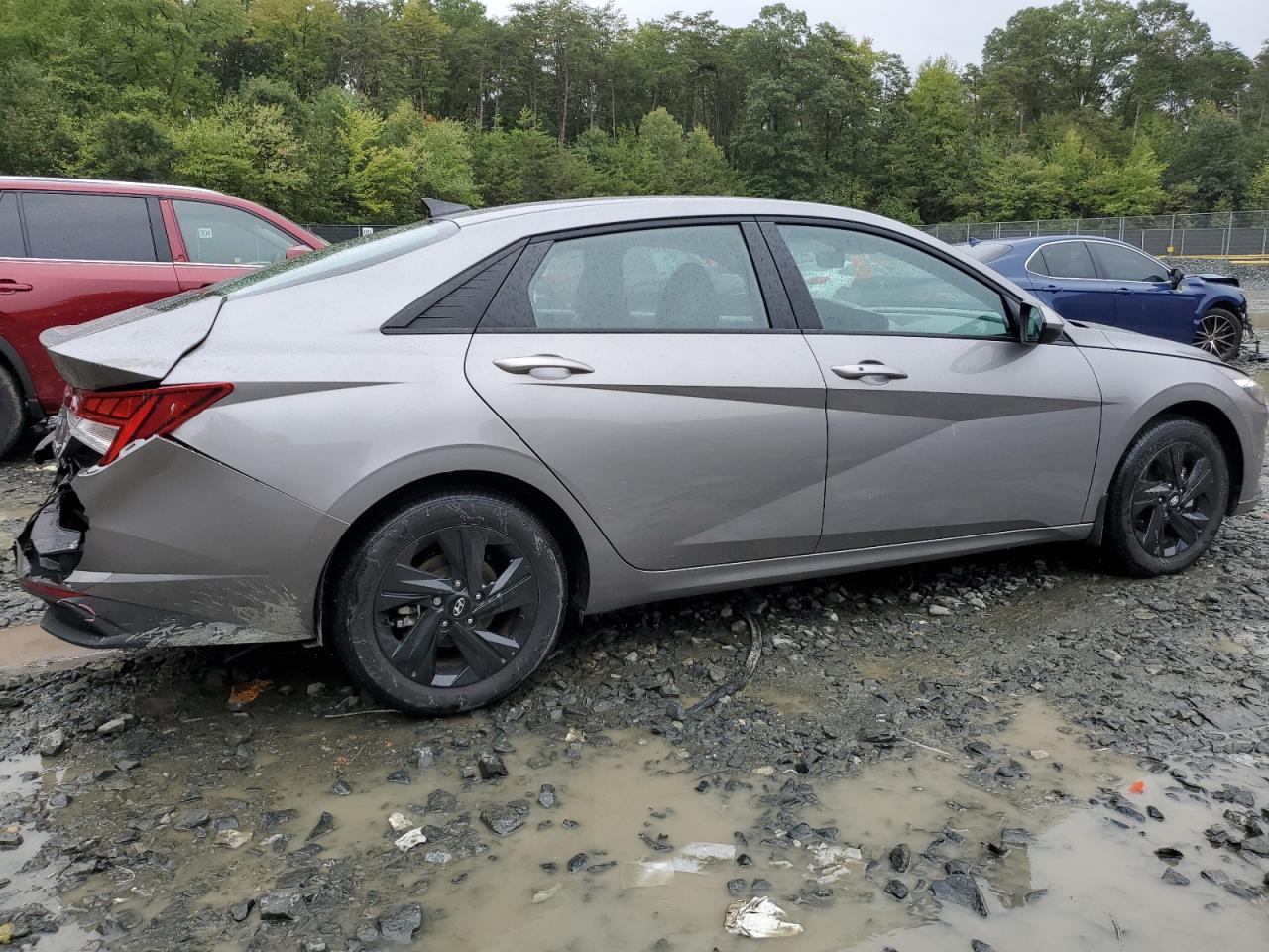 2023 HYUNDAI ELANTRA BLUE VIN:KMHLM4AJ7PU078581