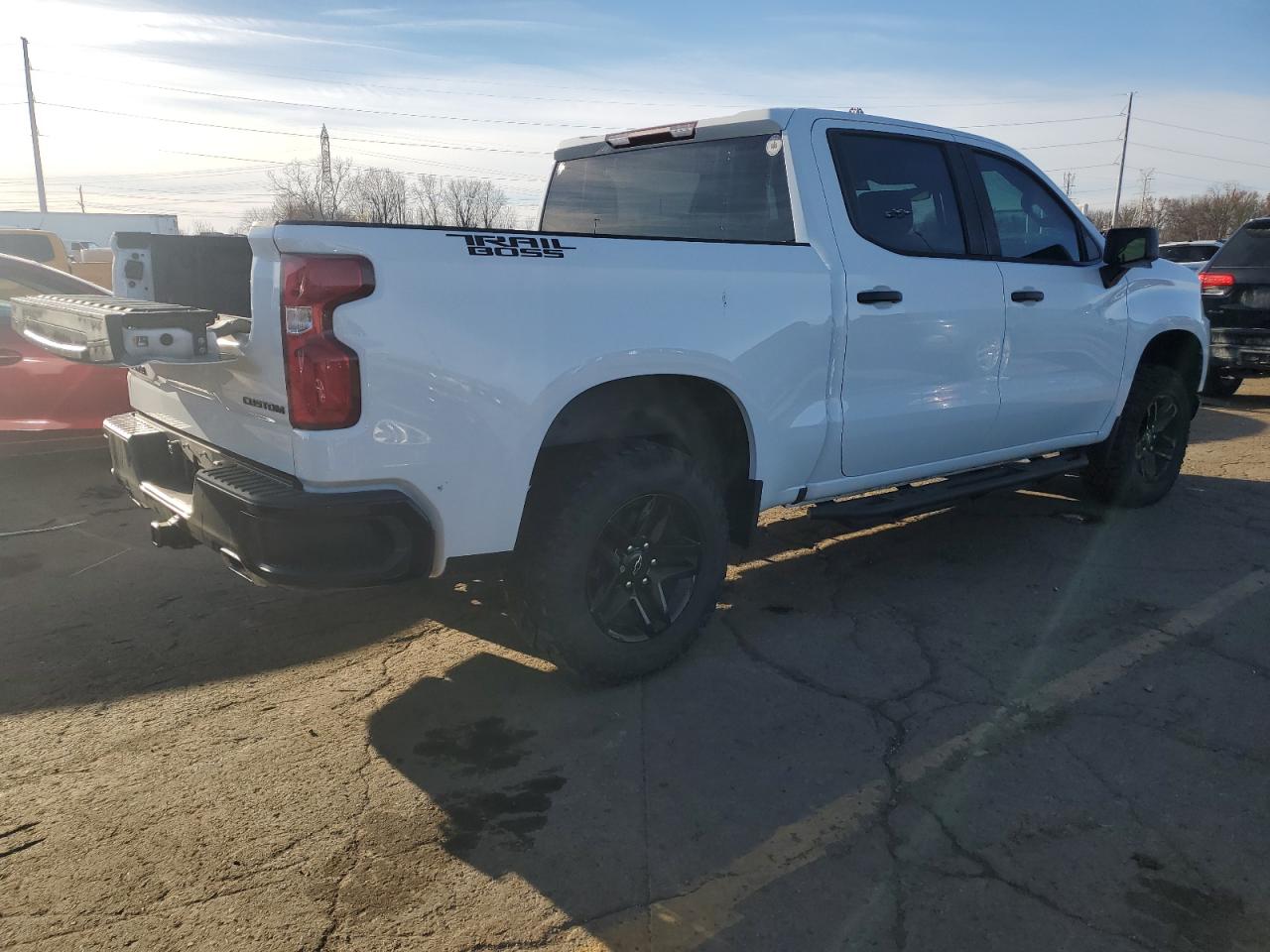 2022 CHEVROLET SILVERADO LTD K1500 TRAIL BOSS CUSTOM VIN:3GCPYCEL2NG122194
