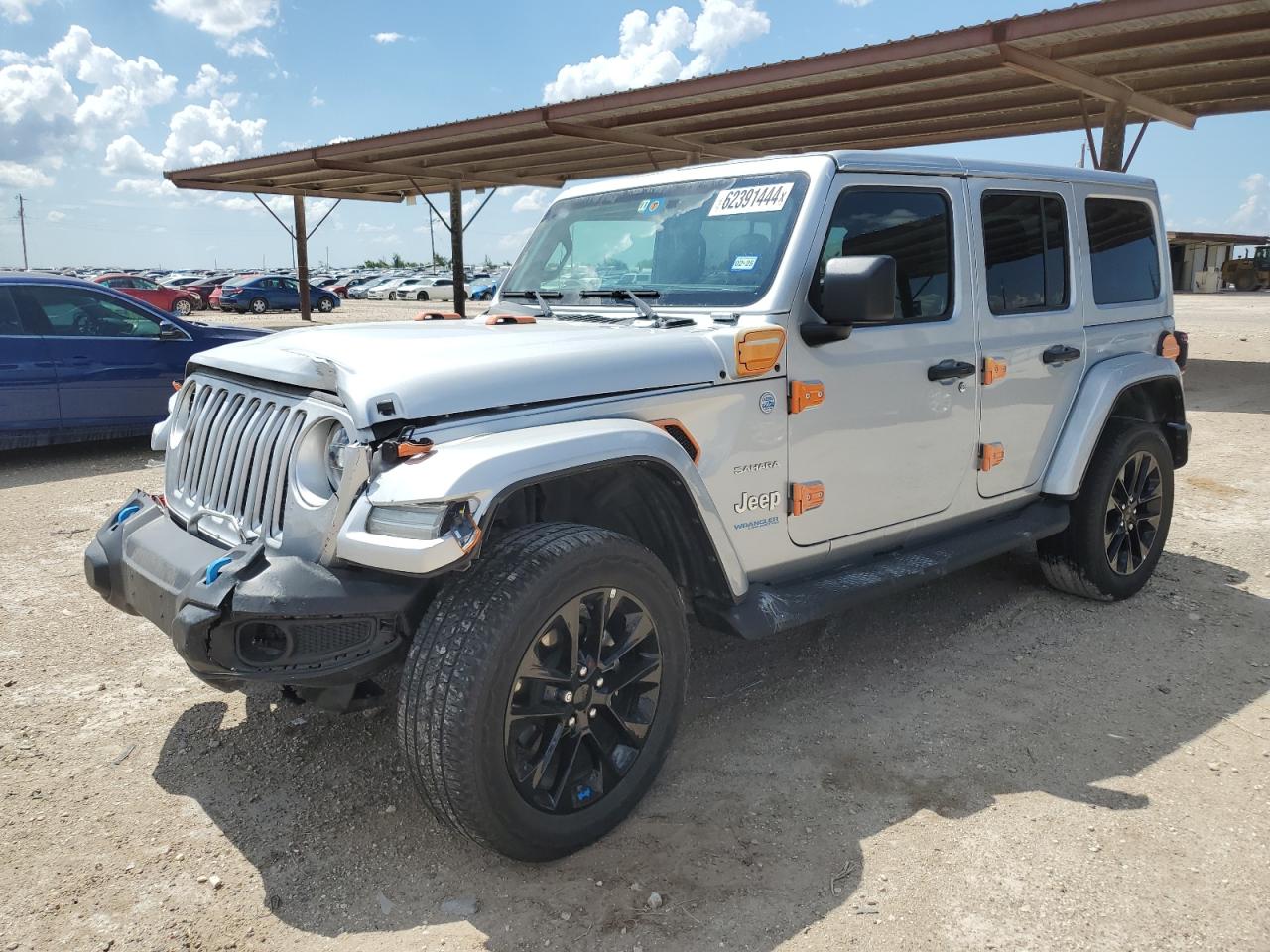 2022 JEEP WRANGLER UNLIMITED SAHARA 4XE VIN:1C4JJXP61NW178752