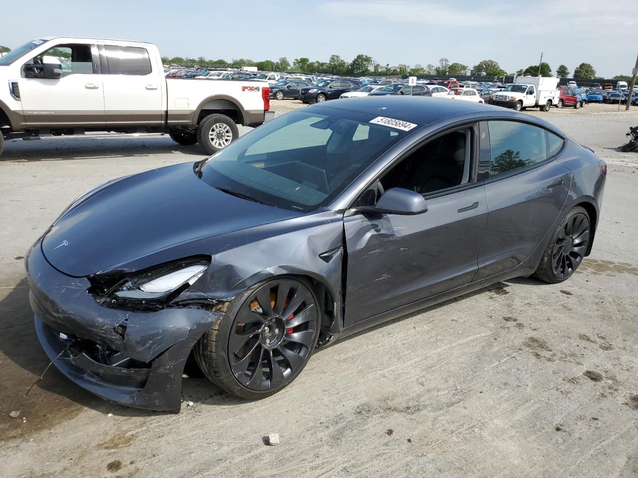 2023 TESLA MODEL 3  VIN:5YJ3E1EC5PF683784