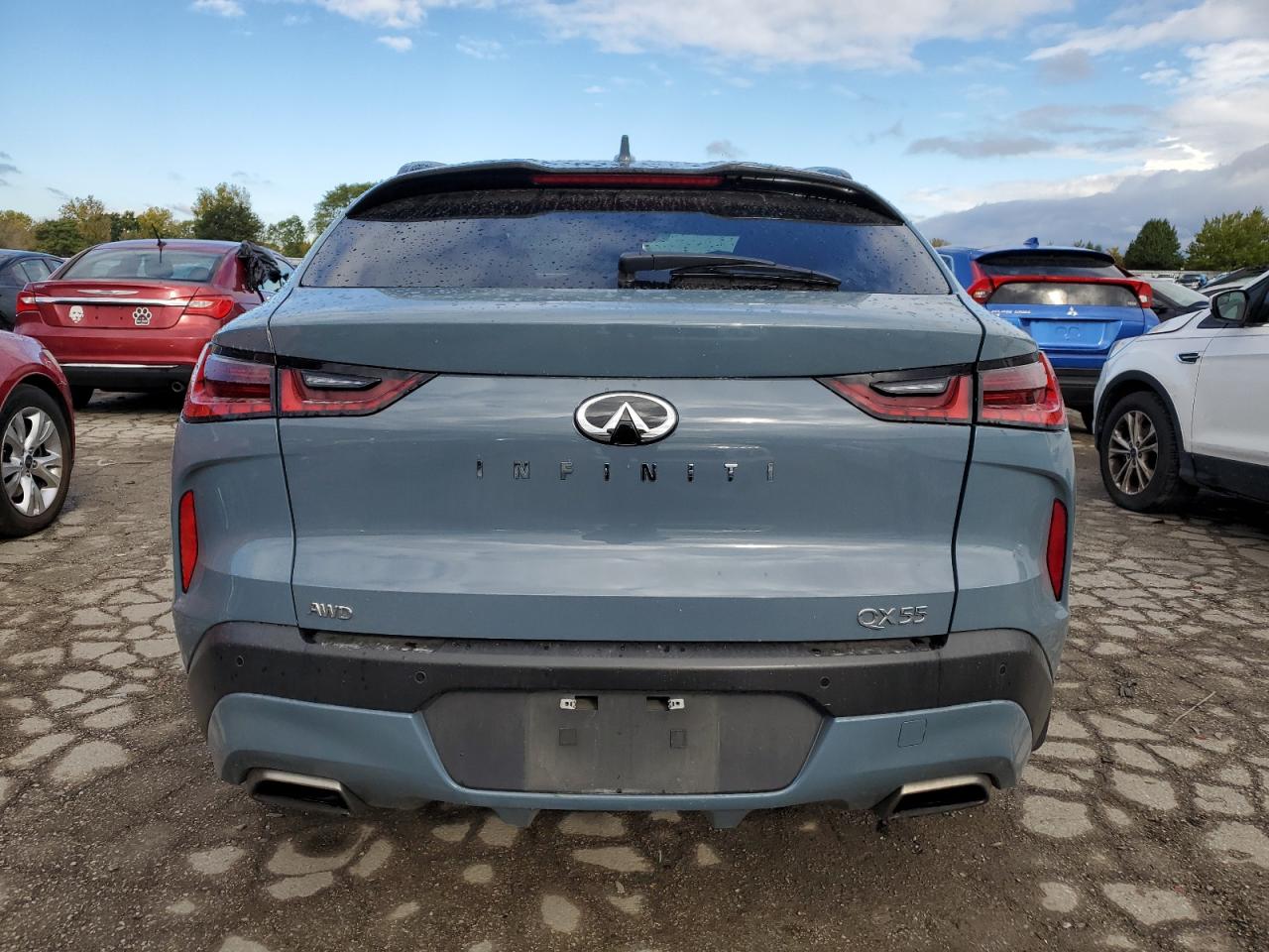 2022 INFINITI QX55 SENSORY VIN:3PCAJ5L33NF100915