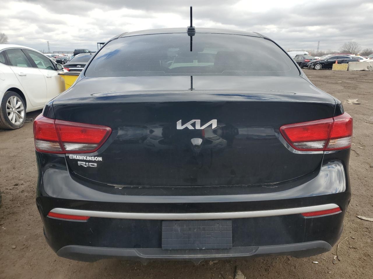 2022 KIA RIO LX VIN:3KPA24AD8NE490628