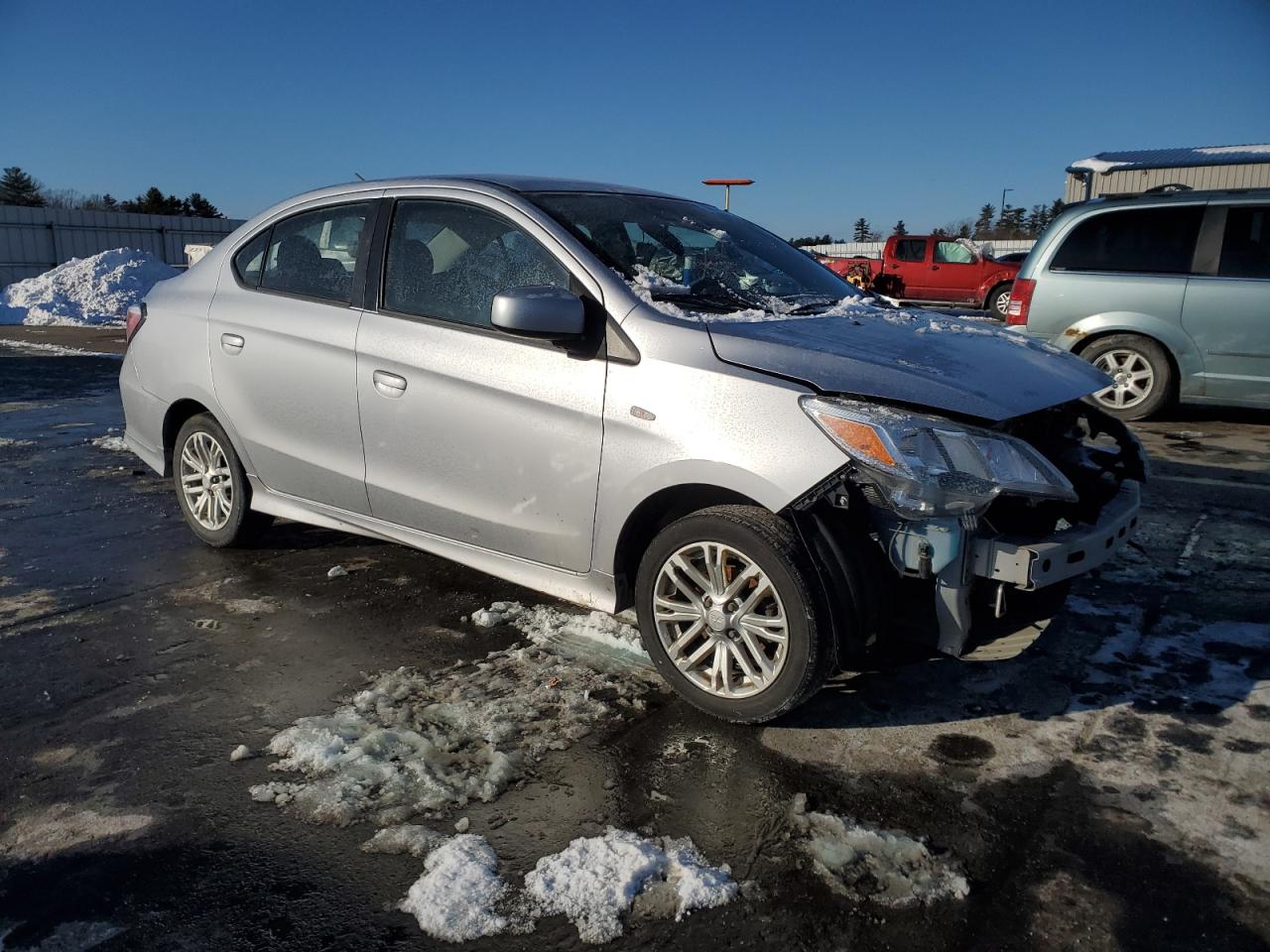 2022 MITSUBISHI MIRAGE G4 ES VIN:ML32FUFJ1NHF06756