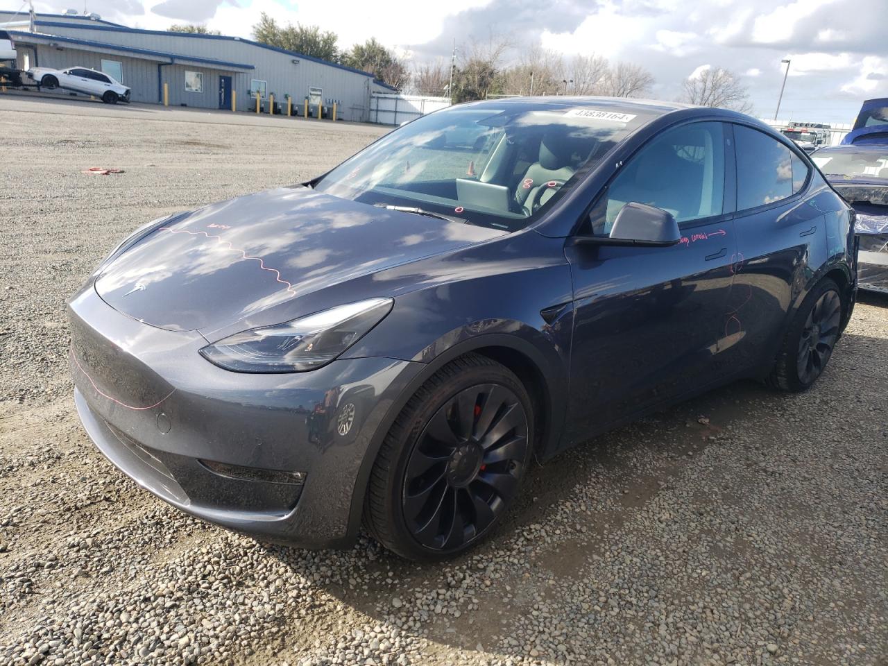 2022 TESLA MODEL Y  VIN:7SAYGDEF0NF493547