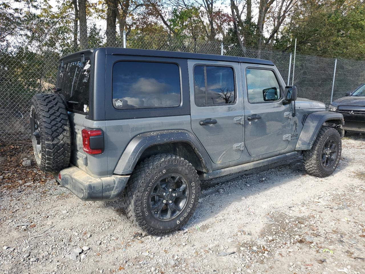 2022 JEEP WRANGLER UNLIMITED SPORT VIN:1C4HJXDG5NW103726