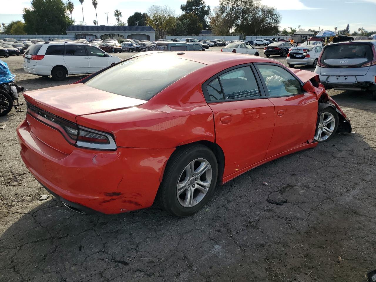 2022 DODGE CHARGER SXT VIN:2C3CDXBG4NH212542