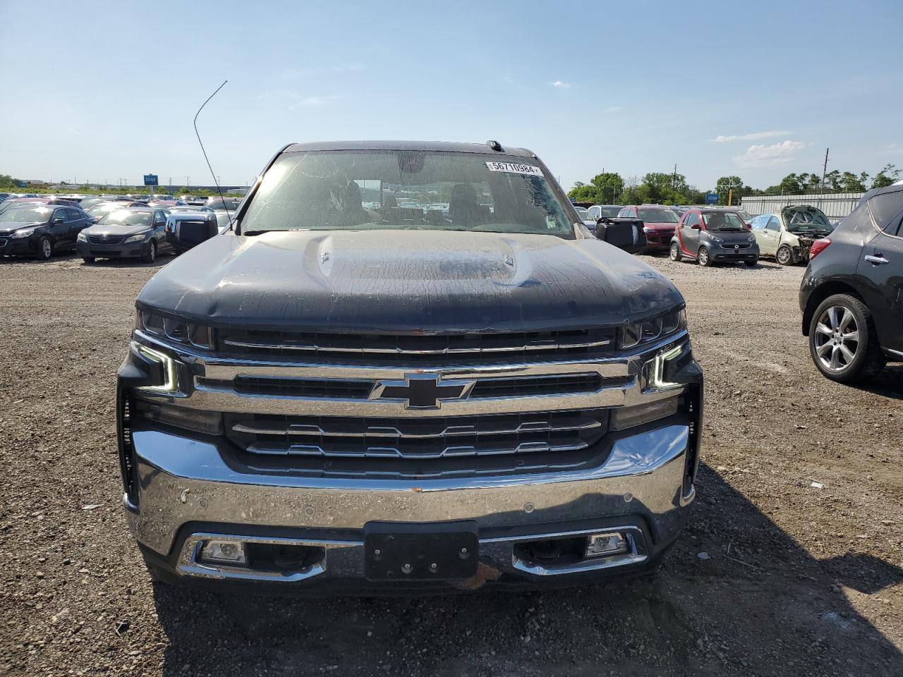 2022 CHEVROLET SILVERADO LTD K1500 LTZ VIN:1GCUYGEL7NZ119771