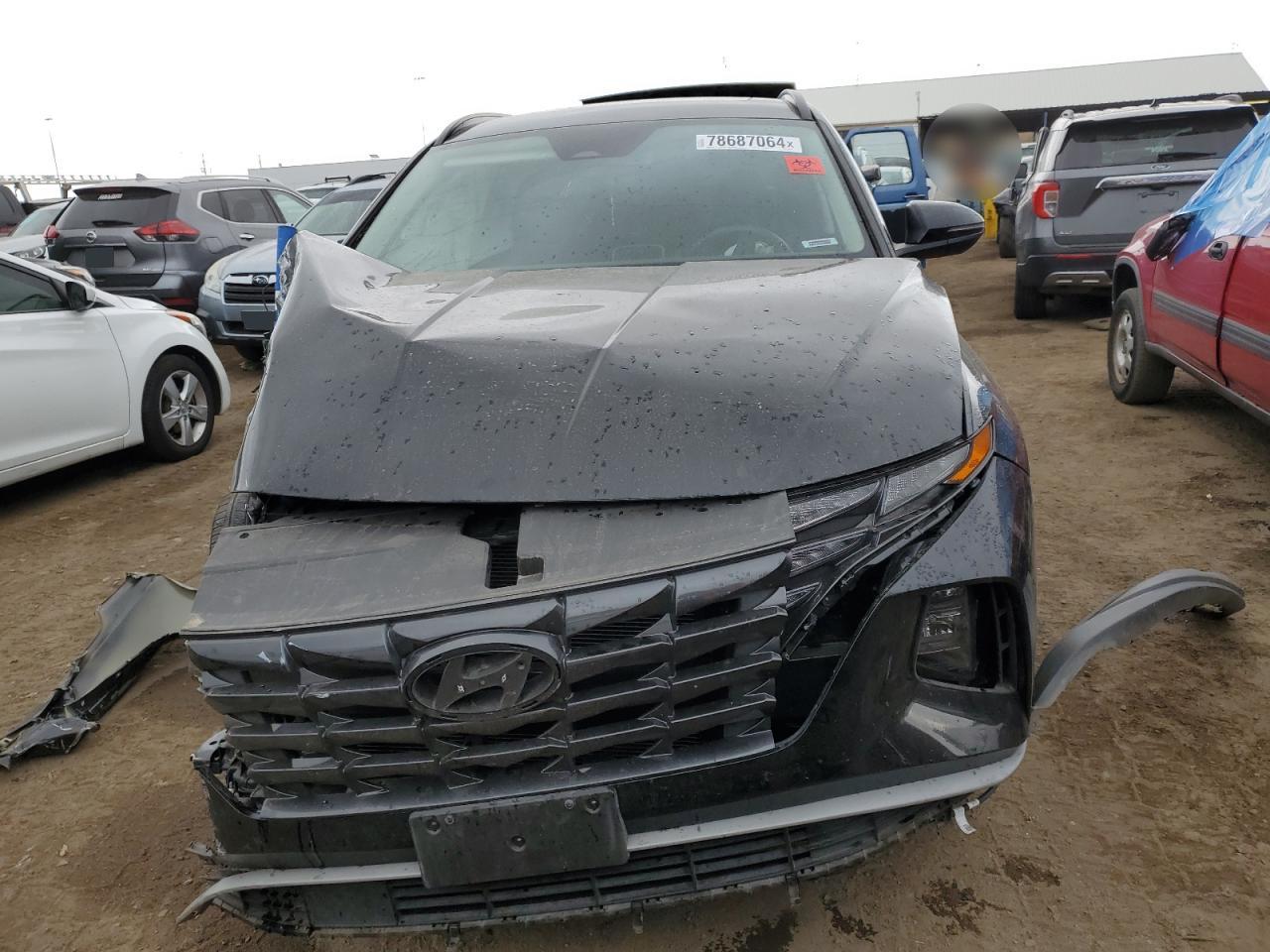 2022 HYUNDAI TUCSON SEL VIN:5NMJFCAE9NH019619