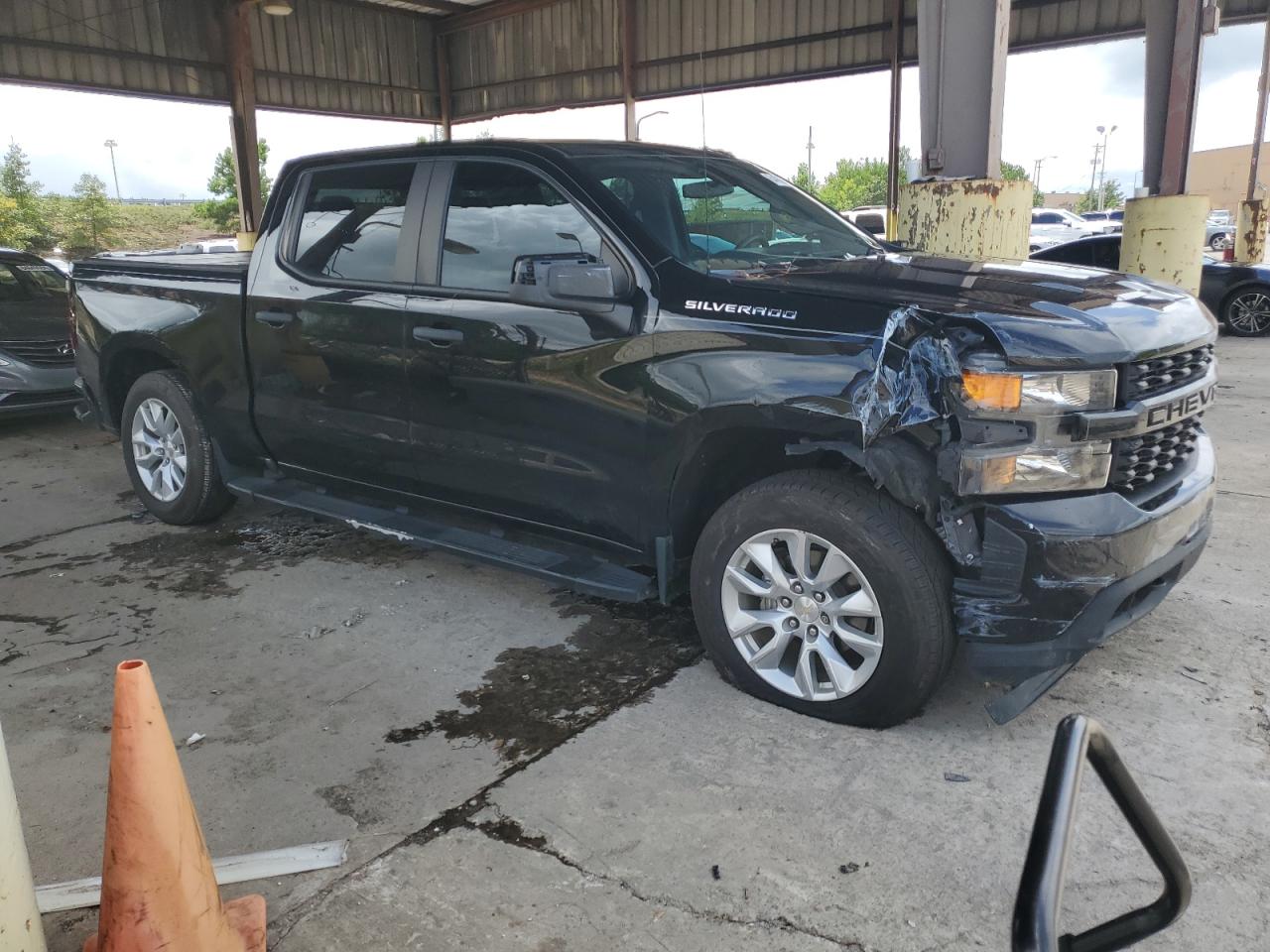 2022 CHEVROLET SILVERADO LTD C1500 CUSTOM VIN:3GCPWBEK6NG101100