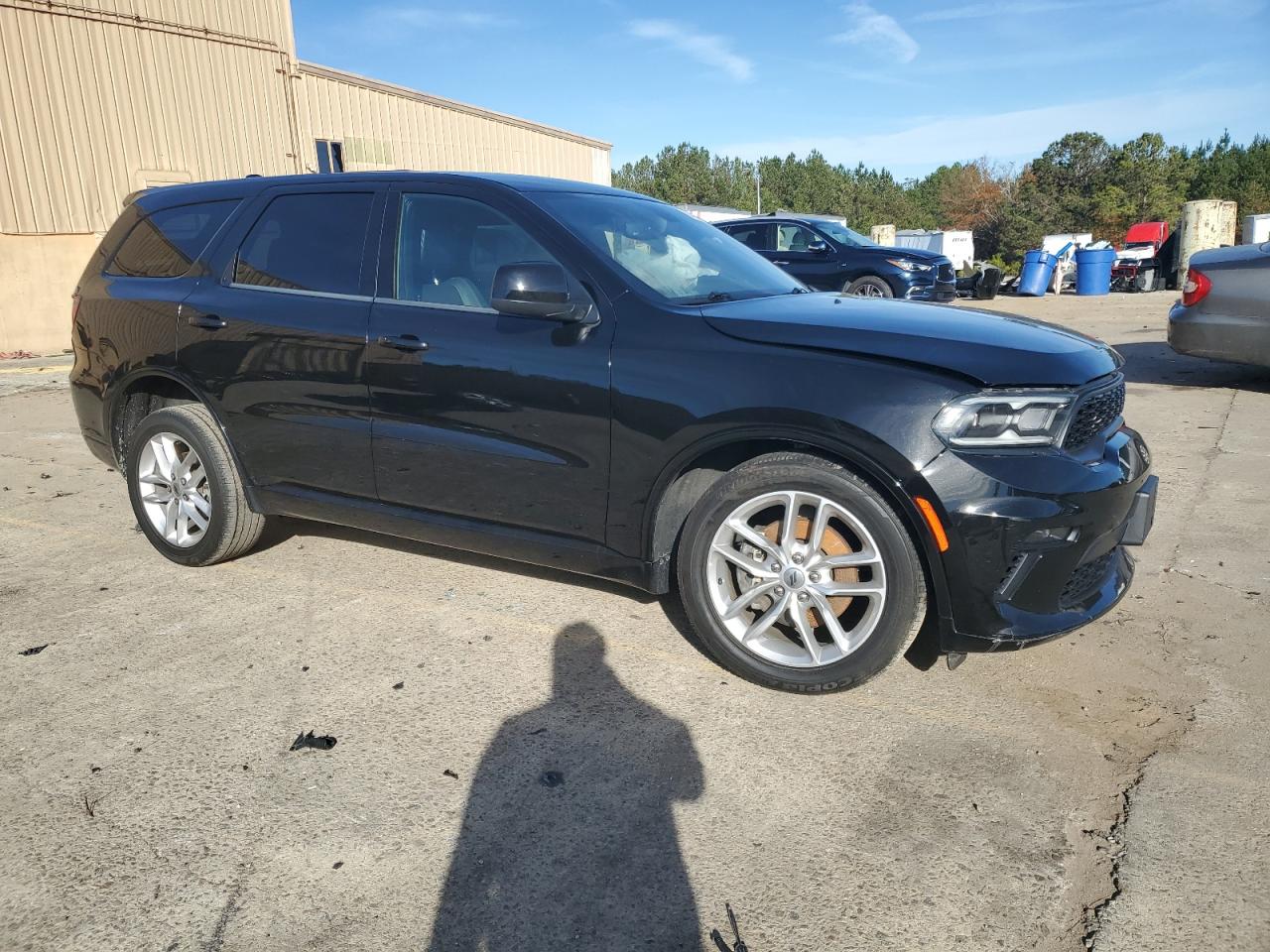 2022 DODGE DURANGO GT VIN:1C4RDJDG8NC220419