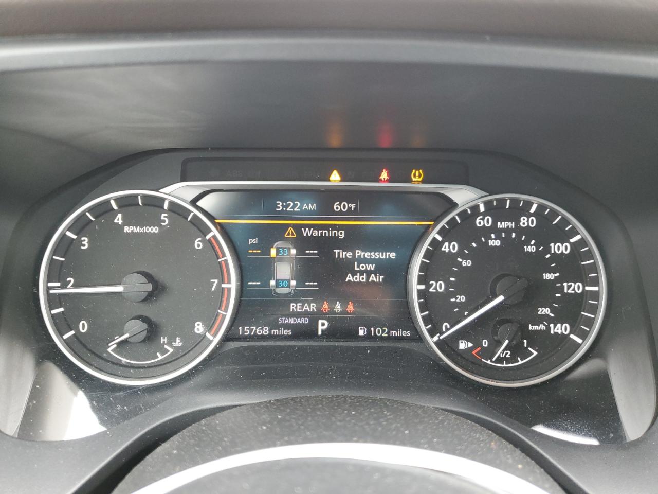 2022 NISSAN ROGUE SV VIN:5N1BT3BA7NC732604