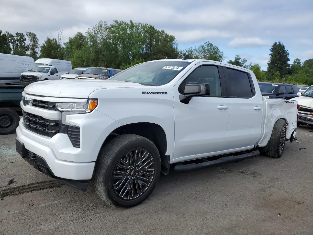 2024 CHEVROLET SILVERADO K1500 RST VIN:1GCUDEED1RZ134863