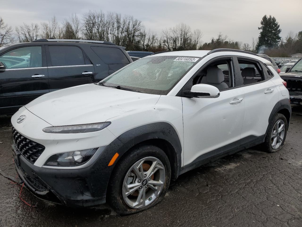 2022 HYUNDAI KONA SEL VIN:KM8K6CAB7NU777473