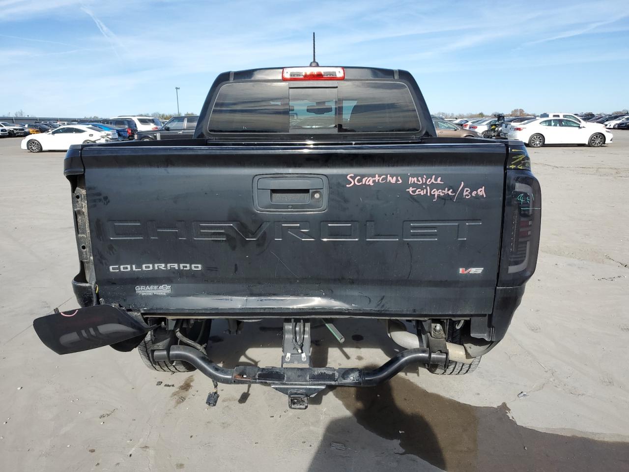 2022 CHEVROLET COLORADO LT VIN:1GCGSCENXN1191295