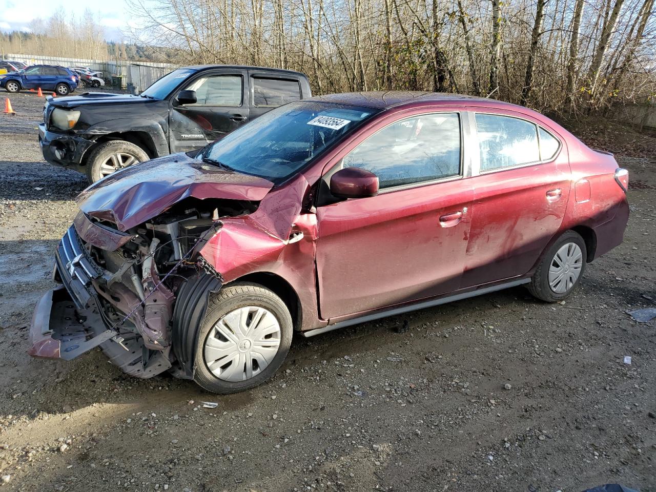 2023 MITSUBISHI MIRAGE G4 ES VIN:ML32FUFJ1PHF05674