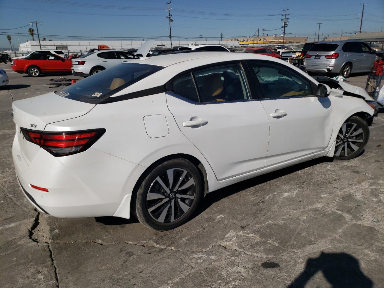 2022 NISSAN SENTRA SV VIN:3N1AB8CV9NY239647