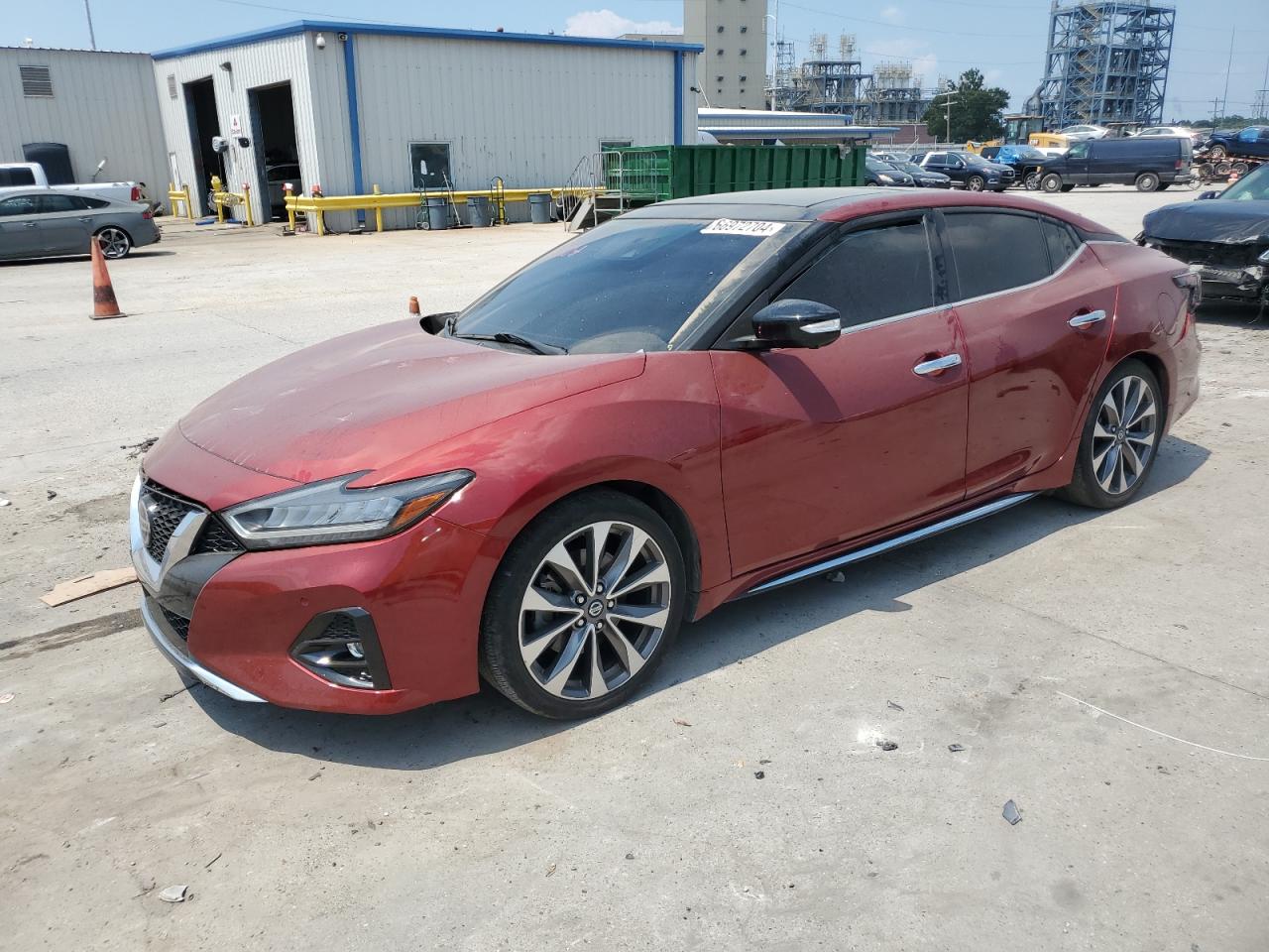 2022 NISSAN MAXIMA PLATINUM VIN:1N4AA6FV1NC504267