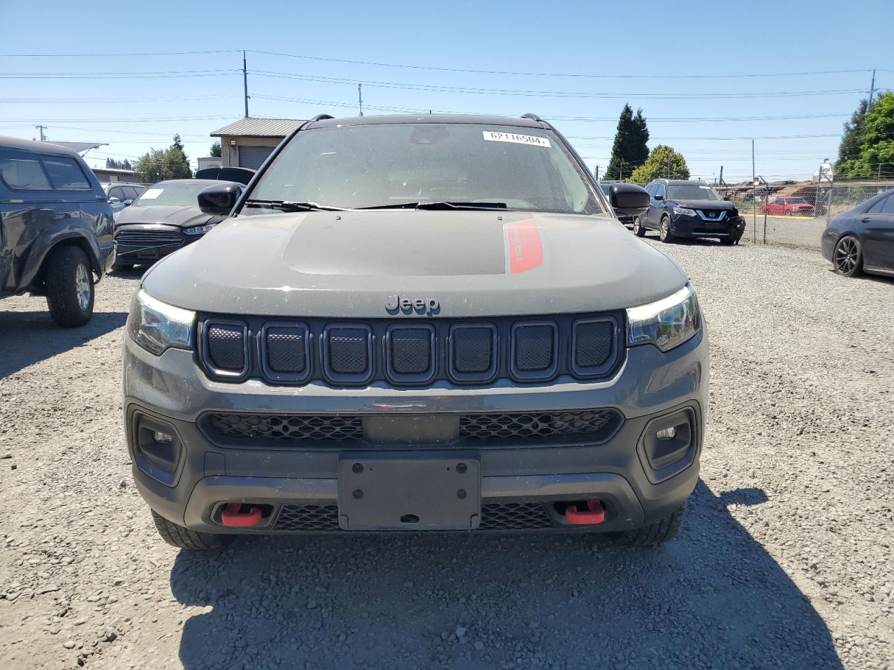 2022 JEEP COMPASS TRAILHAWK VIN:3C4NJDDBXNT228362