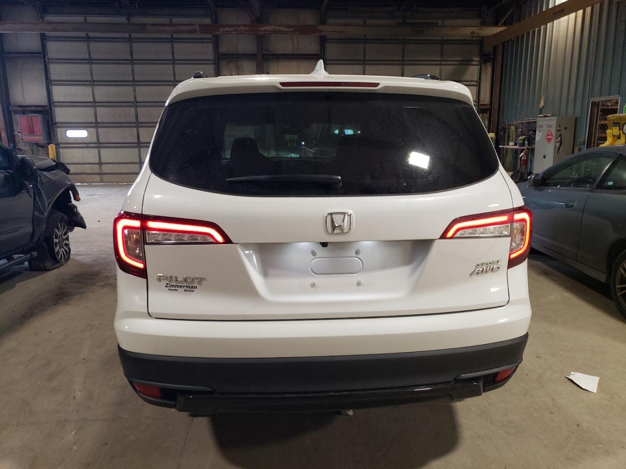 2022 HONDA PILOT SPORT VIN:5FNYF6H31NB074197