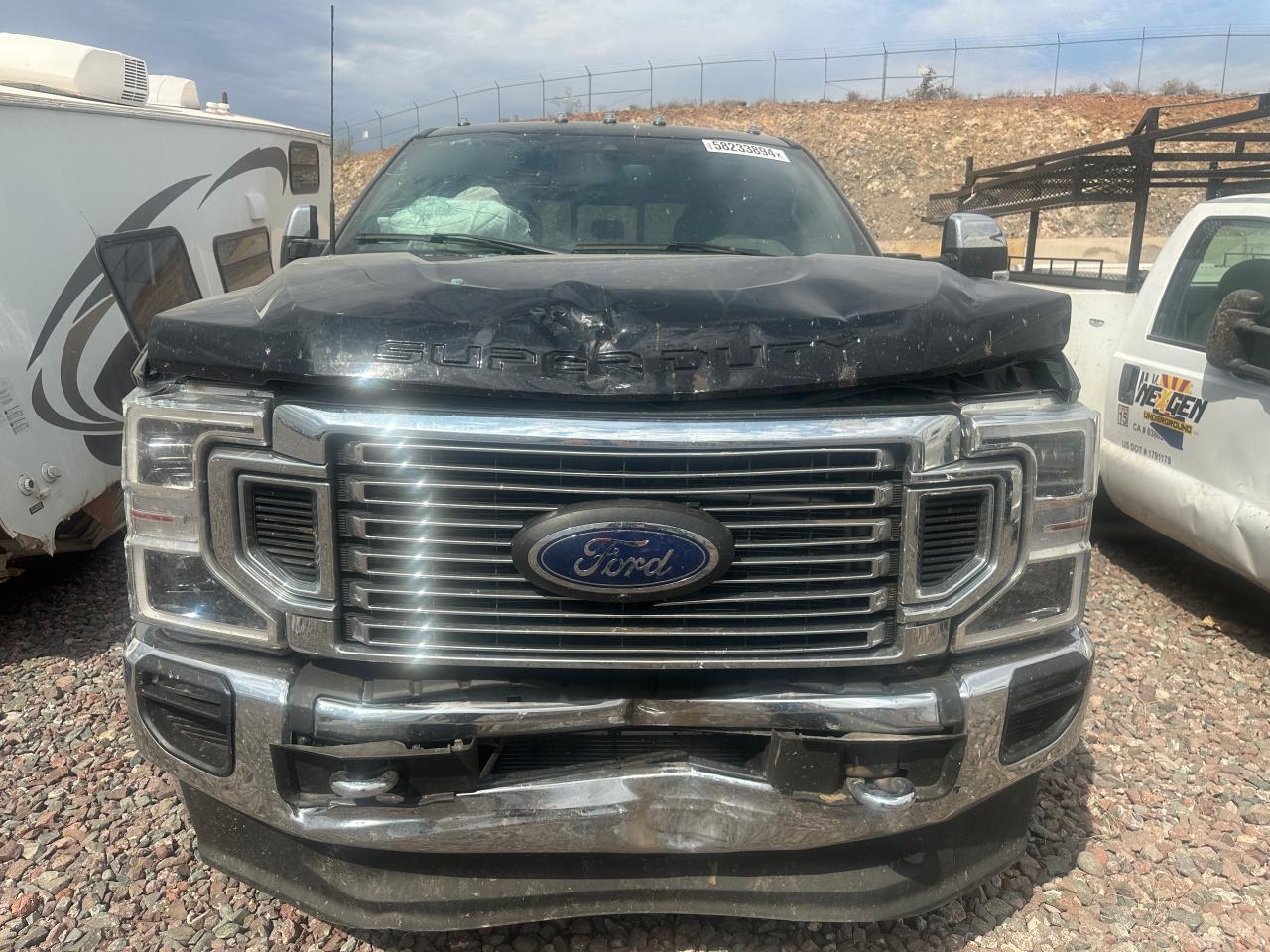 2022 FORD F350 SUPER DUTY VIN:1FT8W3DT0NEF40482