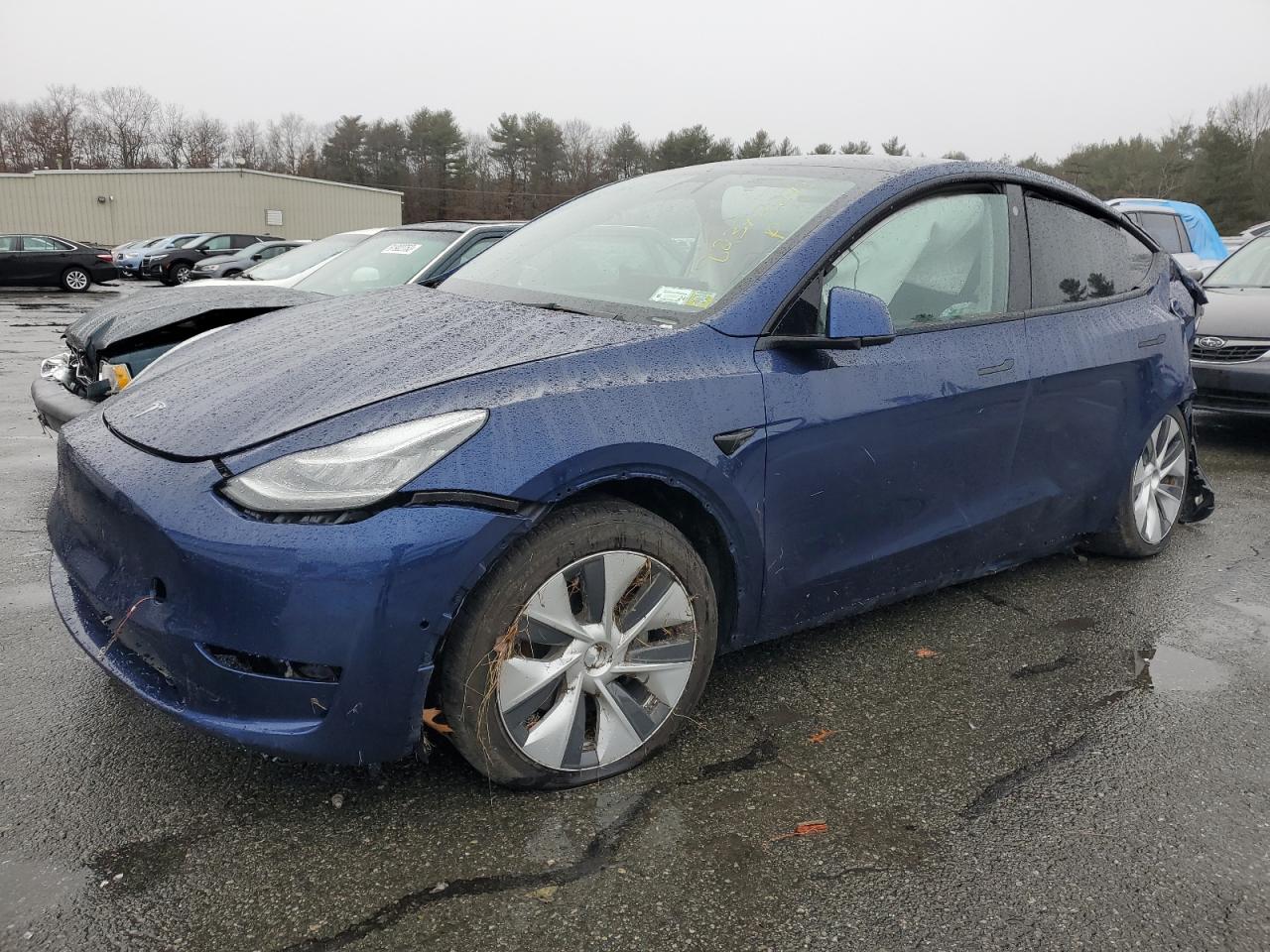 2022 TESLA MODEL Y  VIN:7SAYGDEE6NF338136