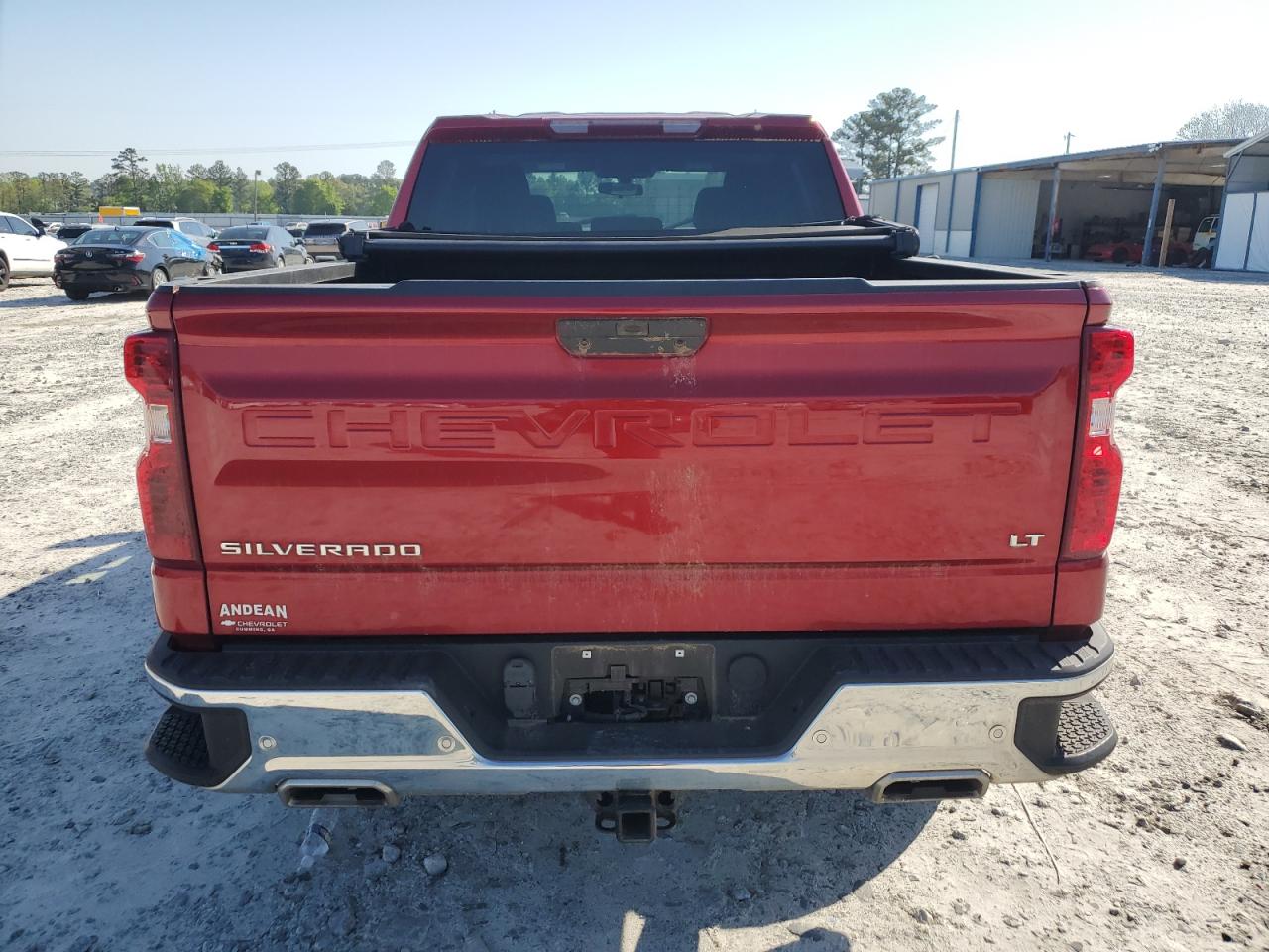 2022 CHEVROLET SILVERADO LTD K1500 LT VIN:1GCUYDEDXNZ230192