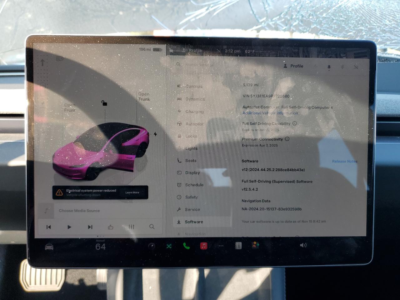 2024 TESLA MODEL 3  VIN:5YJ3E1EA9RF728680