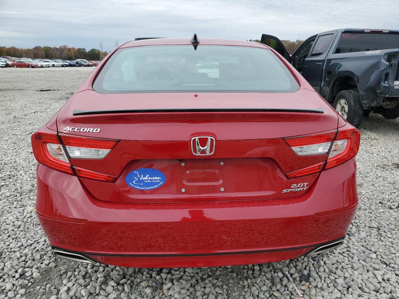 2022 HONDA ACCORD SPORT VIN:1HGCV2F39NA012999