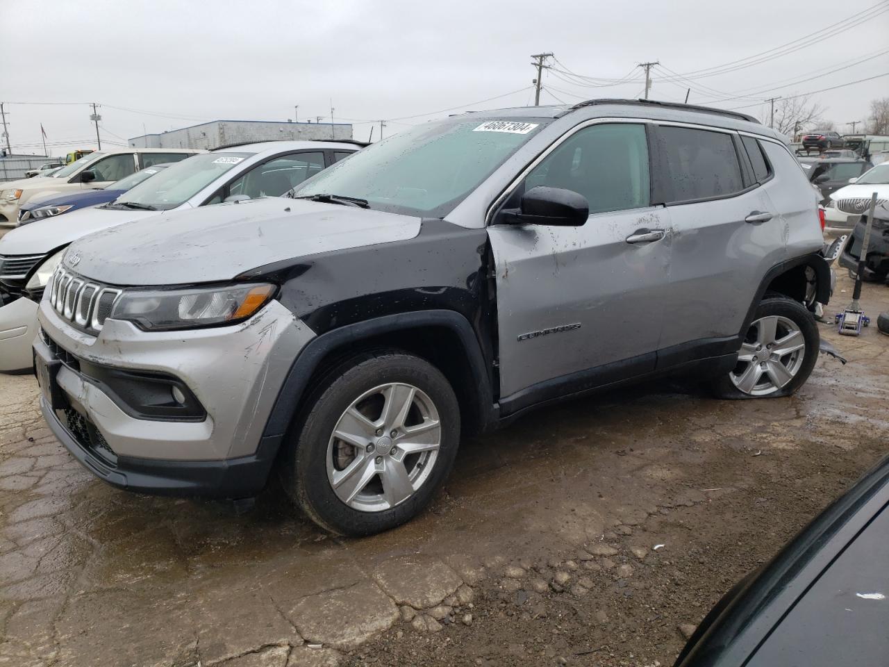 2022 JEEP COMPASS LATITUDE VIN:3C4NJDBB6NT110635