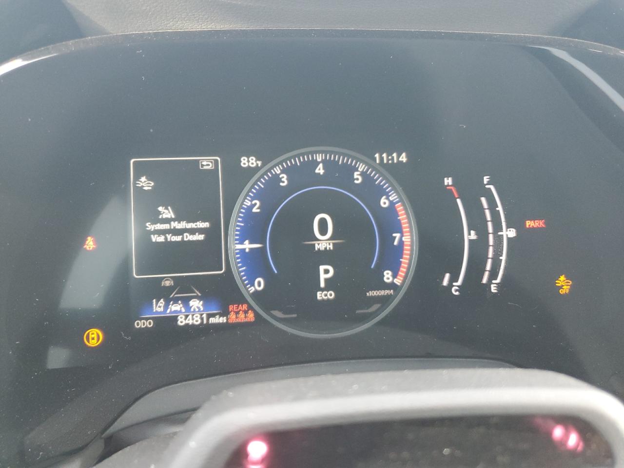 2023 LEXUS RX 350 BASE VIN:2T2BAMBA5PC017472