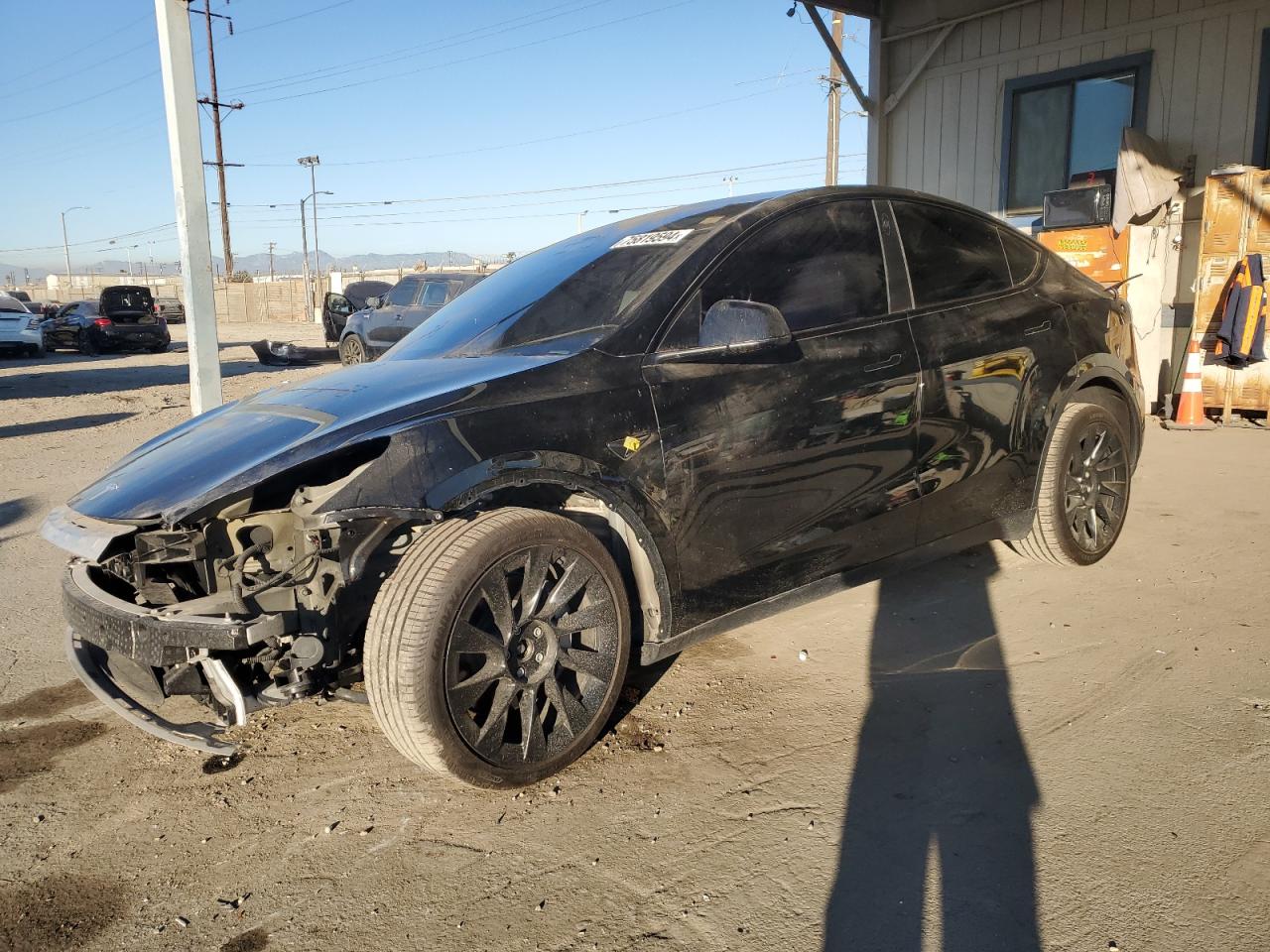 2022 TESLA MODEL Y VIN:7SAYGDEEXNF550568