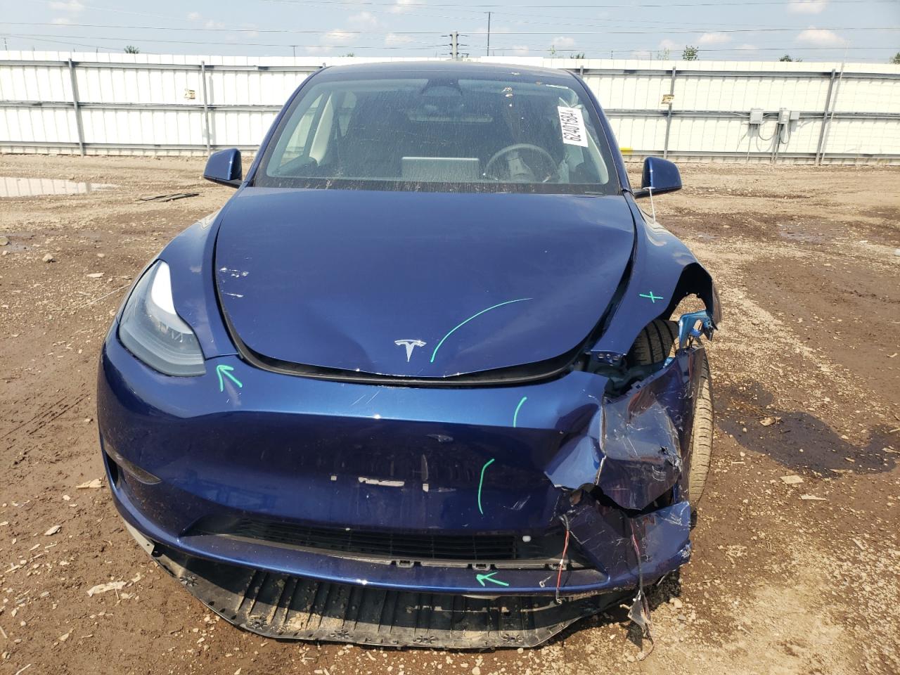 2023 TESLA MODEL Y  VIN:7SAYGDEE7PF672727