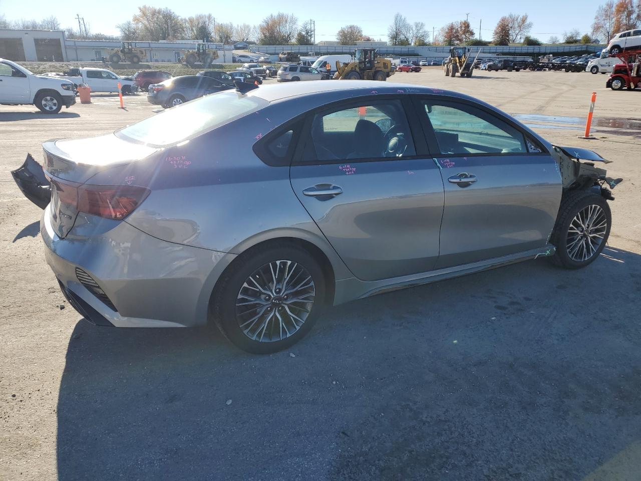 2022 KIA FORTE GT LINE VIN:3KPF54AD8NE470280