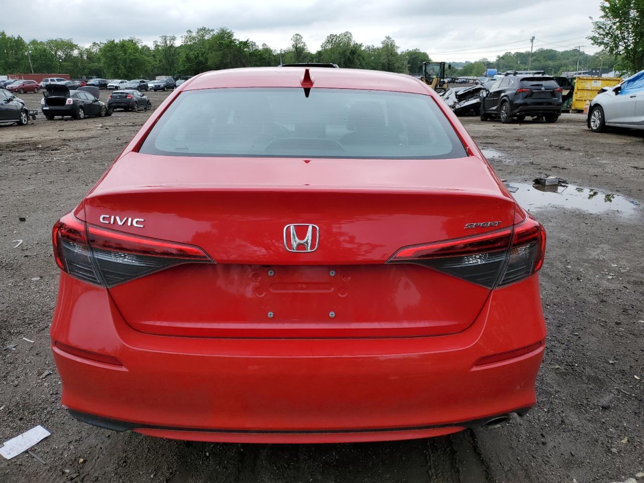 2022 HONDA CIVIC SPORT VIN:2HGFE2F52NH527780