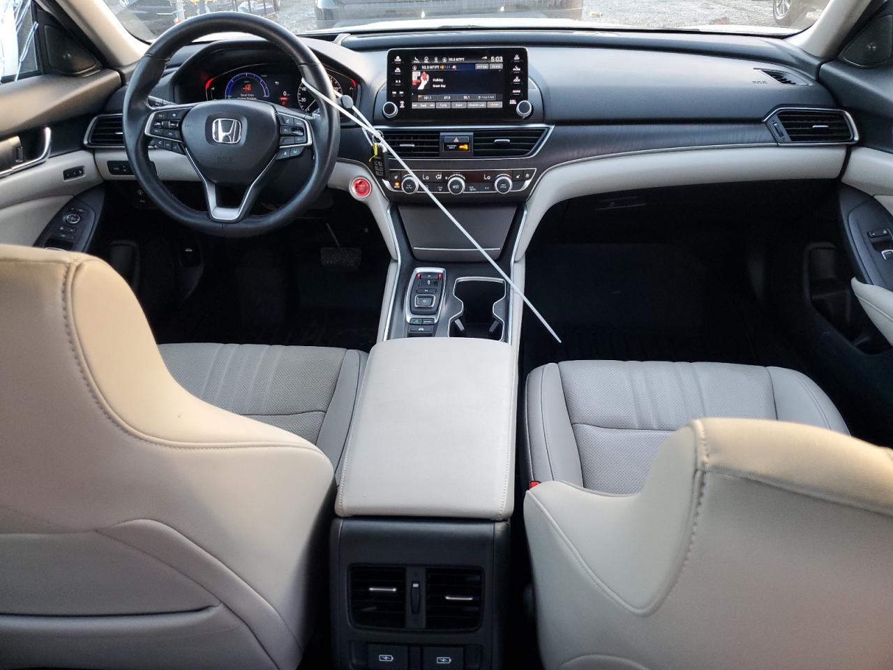 2022 HONDA ACCORD TOURING HYBRID VIN:1HGCV3F92NA000185