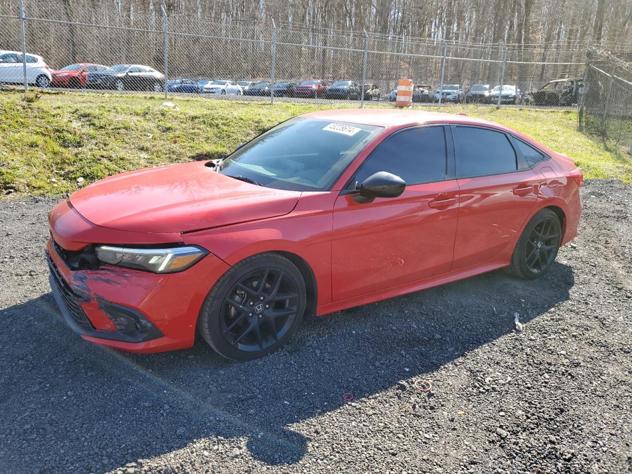 2022 HONDA CIVIC SPORT VIN:2HGFE2F59NH568925