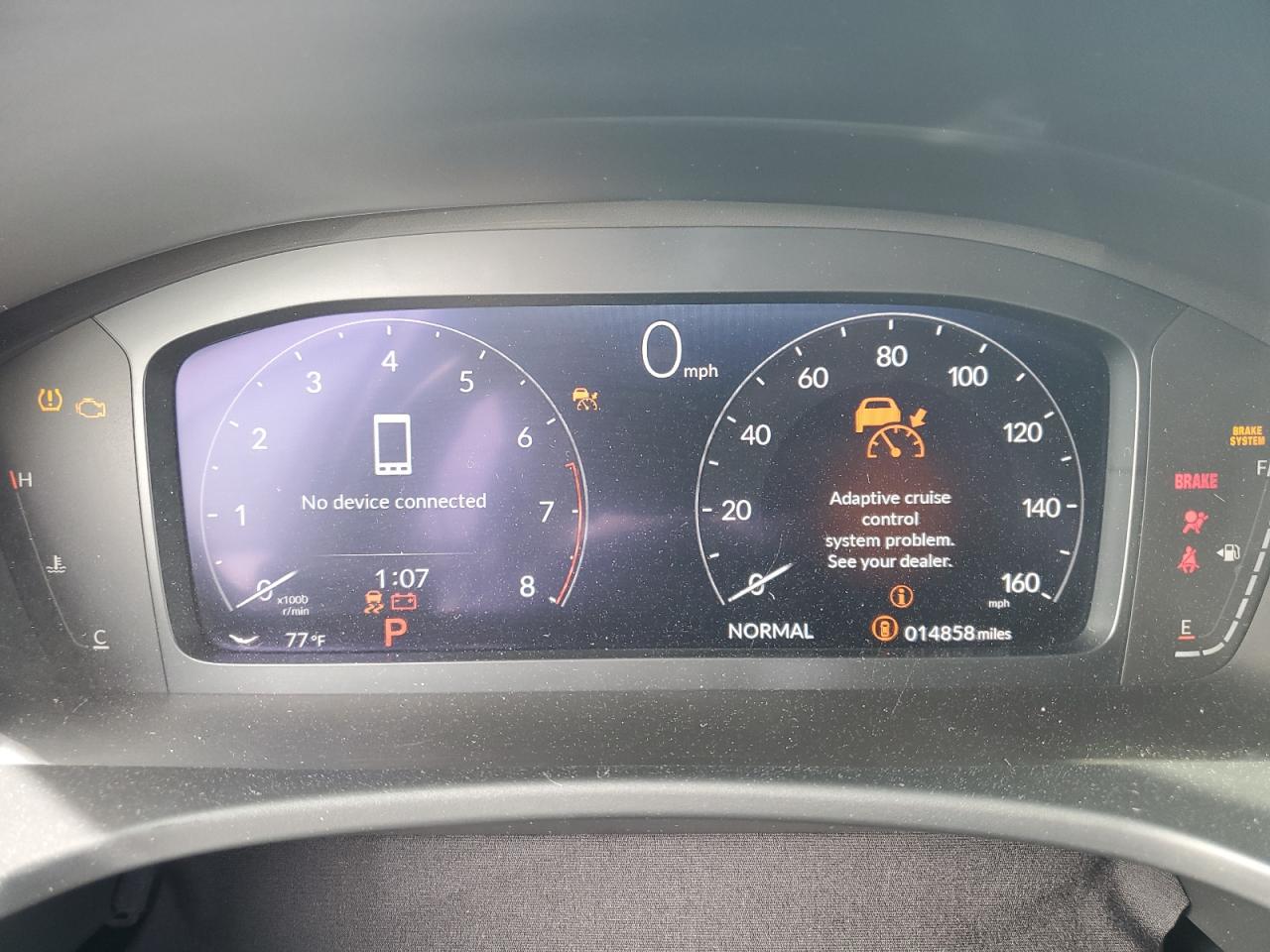 2022 HONDA CIVIC SPORT TOURING VIN:19XFL1H84NE011115